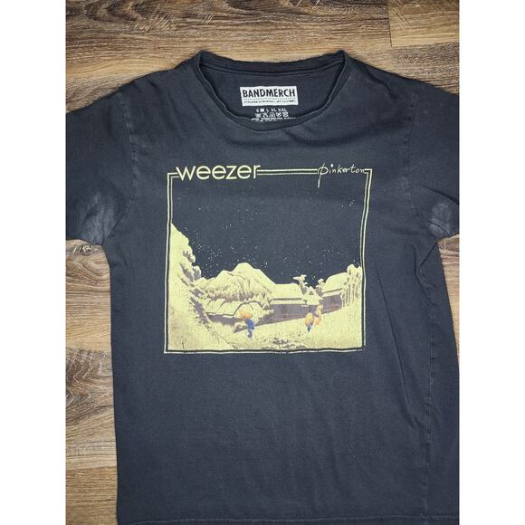 Weezer Pinkerton Band Merch T-Shirt Black Size Large Official Licensed - Picture 5 of 9